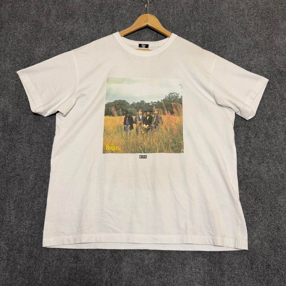 Kith for The Beatles Tittenhurst Park Vintage Tee Mens Size XL